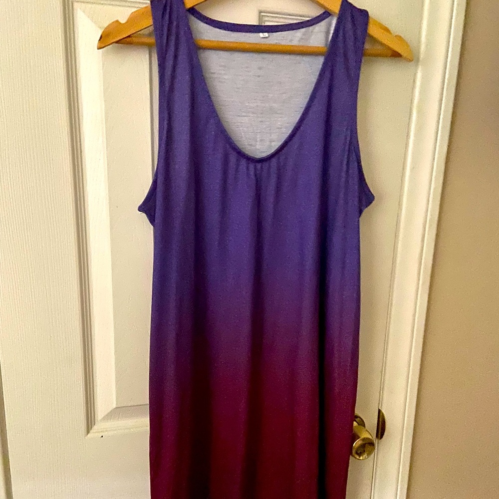 Ombré Purple Dress